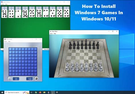 Install Windows 7 games .